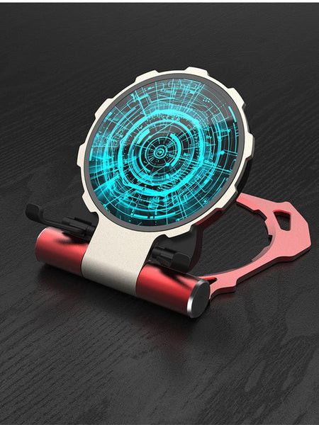Iron Man Metal QI Wireless Charger Stand Desktop Mobile Phone Charger