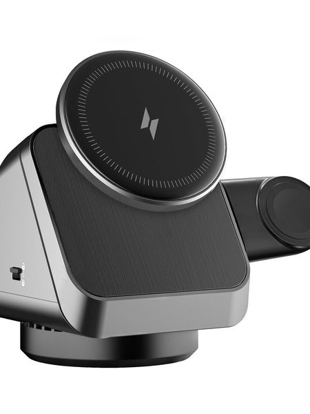 Three-in-one Magsafe Magnetic Wireless Charger Mobile Phone Watch Headset