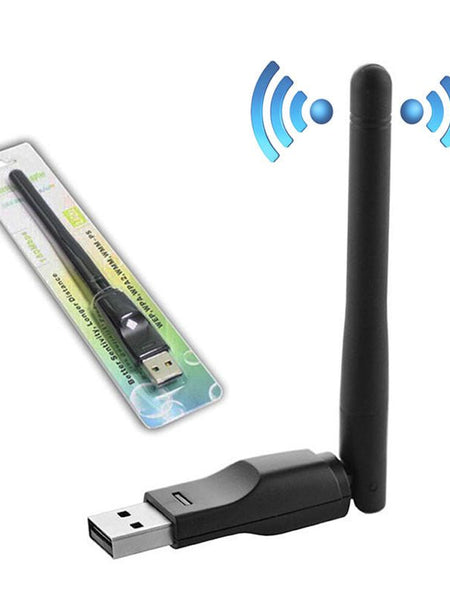 150M Wireless Small Network Card Antenna Receiver Computer Usb Wireless Network Receiver 7601 Network Card