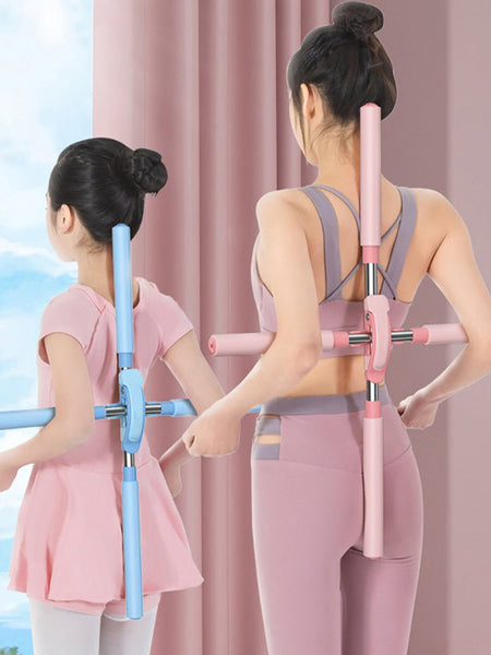 Body Stick Yoga Shoulder Artifact Stainless Steel Cross