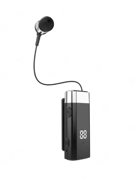 Clip On Retractable Headset