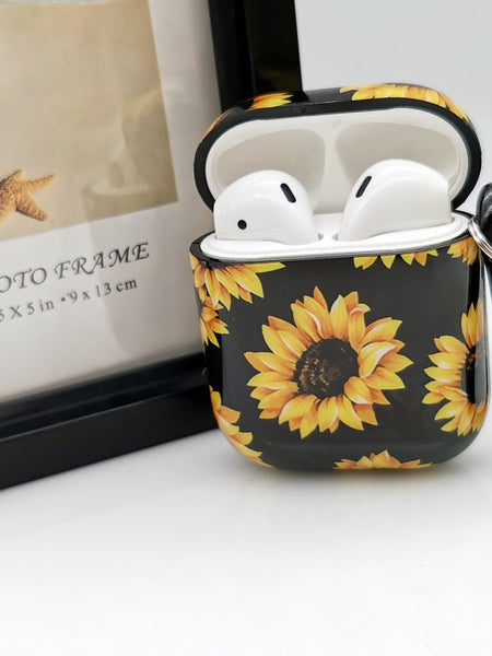 Compatible with Apple, Airpods1 2 Earphone Case Flamingo Sunflower Source Direct Supply Case Applicable