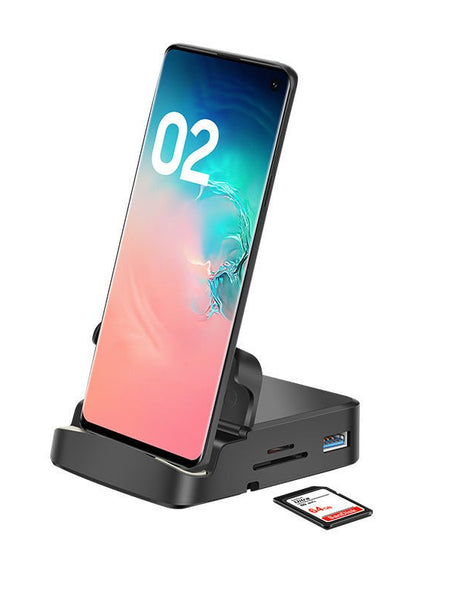 Compatible with Apple, Bracket Type-c Docking Station Is Suitable For Huawei Macbook Multi-function Expansion