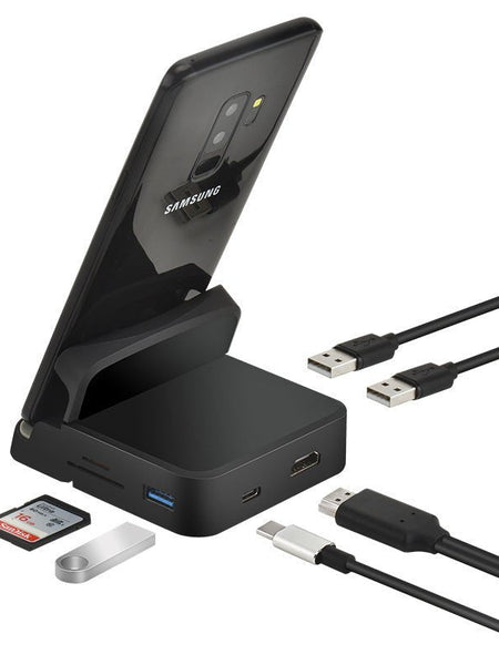 Compatible with Apple, Bracket Type-c Docking Station Is Suitable For Huawei Macbook Multi-function Expansion