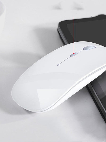 Compatible with Apple, Ipad Wireless Bluetooth Mouse For Rechargeable Laptop