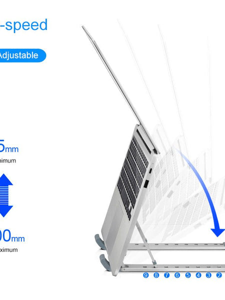 Folding Lifting Desktop Notebook Tablet Computer Stand