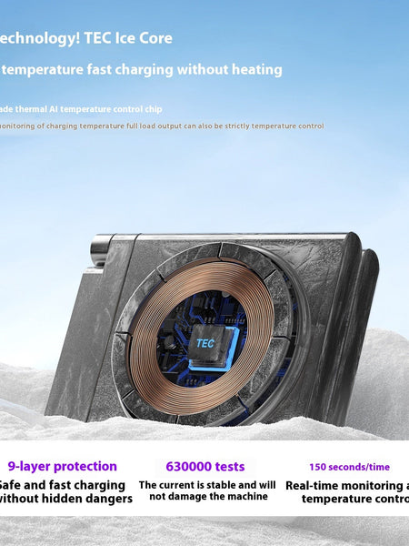 Folding Mobile Phone Headset Watch Three-in-One Wireless Charger