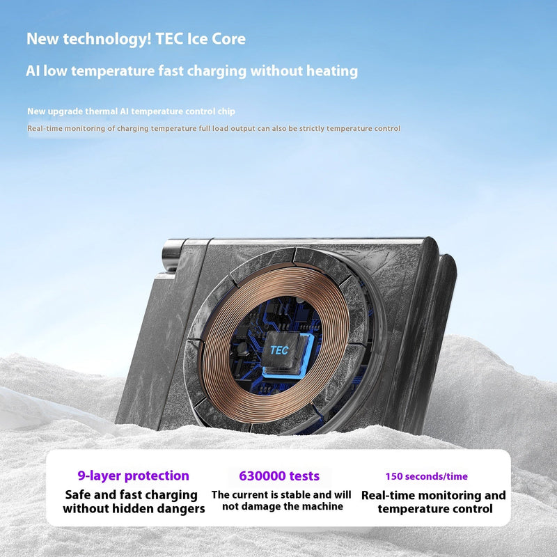 Folding Mobile Phone Headset Watch Three-in-One Wireless Charger