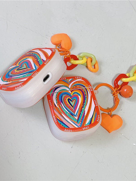 Graffiti Love Wireless Bluetooth Earphone Silicone Case