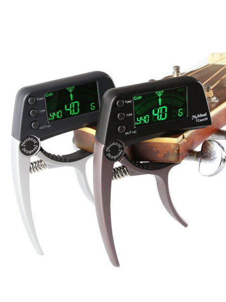 Guitar Capo with Built-in Tuner