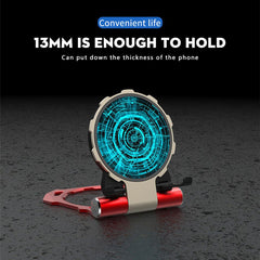 Iron Man Metal QI Wireless Charger Stand Desktop Mobile Phone Charger