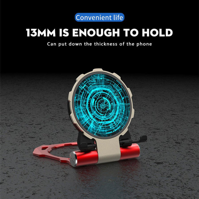 Iron Man Metal QI Wireless Charger Stand Desktop Mobile Phone Charger