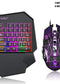 Lei Lang TF900 Single Hand Mouse Keyboard Suit