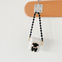 Little Black Bear Binaural Wireless Earphone Silicone Protective Case