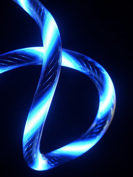 Luminous Elbow Streamer Data Cable Fast Charge