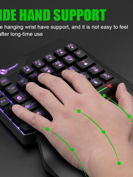 Luminous Gaming Mechanical Keyboard Mouse Converter