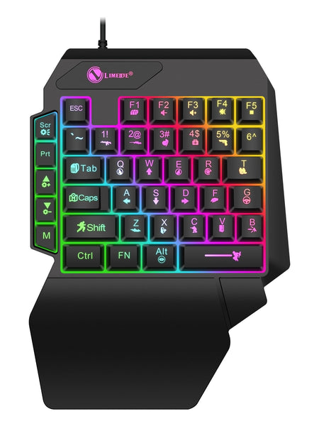 Luminous Gaming Mechanical Keyboard Mouse Converter