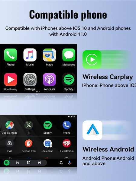 Mini 2-in-1CarplayUSB Interface Wireless Data