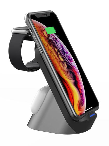 Mobile Phone Watch Earphone Charging Stand 15W Fast Charging Base