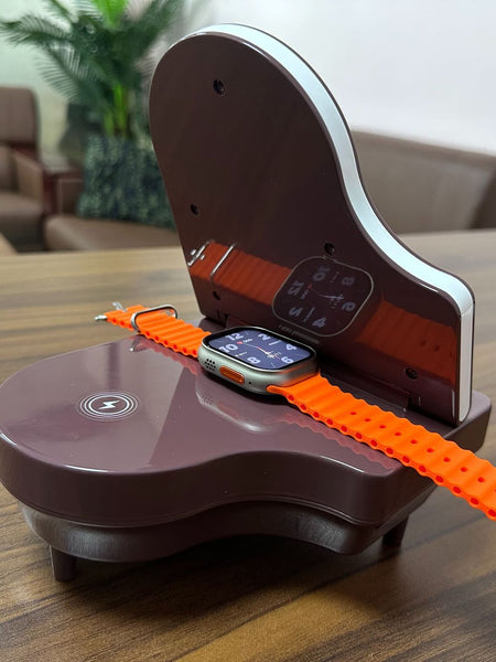 Multi-function Bluetooth Speaker 3 In 1 Wireless Charger With Mobile Phone Holder