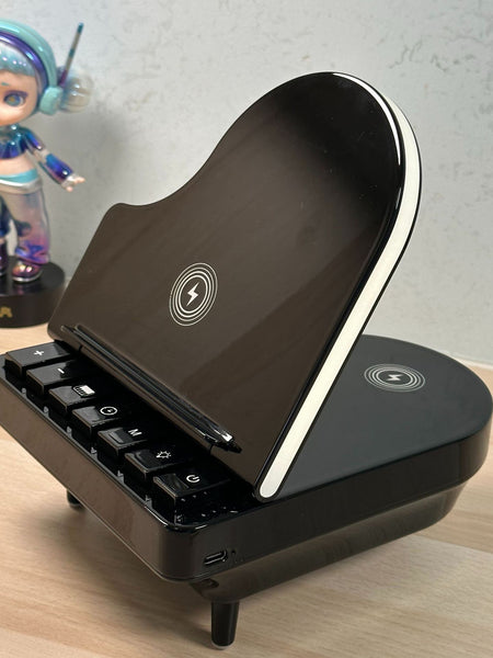 Multi-function Bluetooth Speaker 3 In 1 Wireless Charger With Mobile Phone Holder