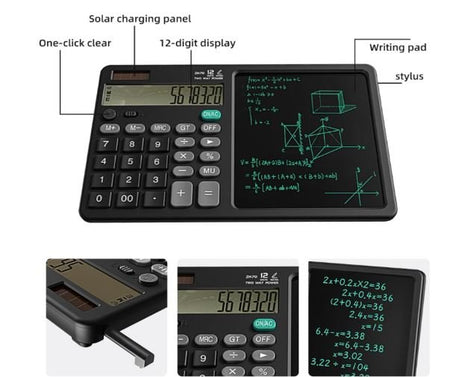 Solar Powered Desk Calculator