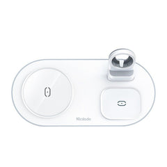 Spacecraft Series Desktop Magnetic Three-in-one Wireless Charger Vertical Charging Desktop Storage Bracket