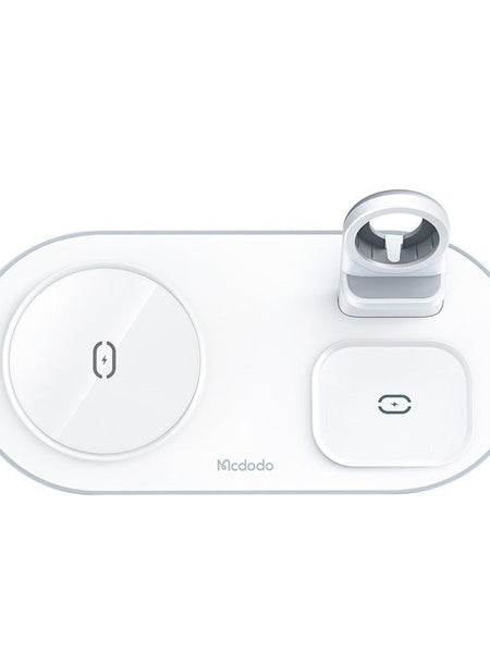 Spacecraft Series Desktop Magnetic Three-in-one Wireless Charger Vertical Charging Desktop Storage Bracket