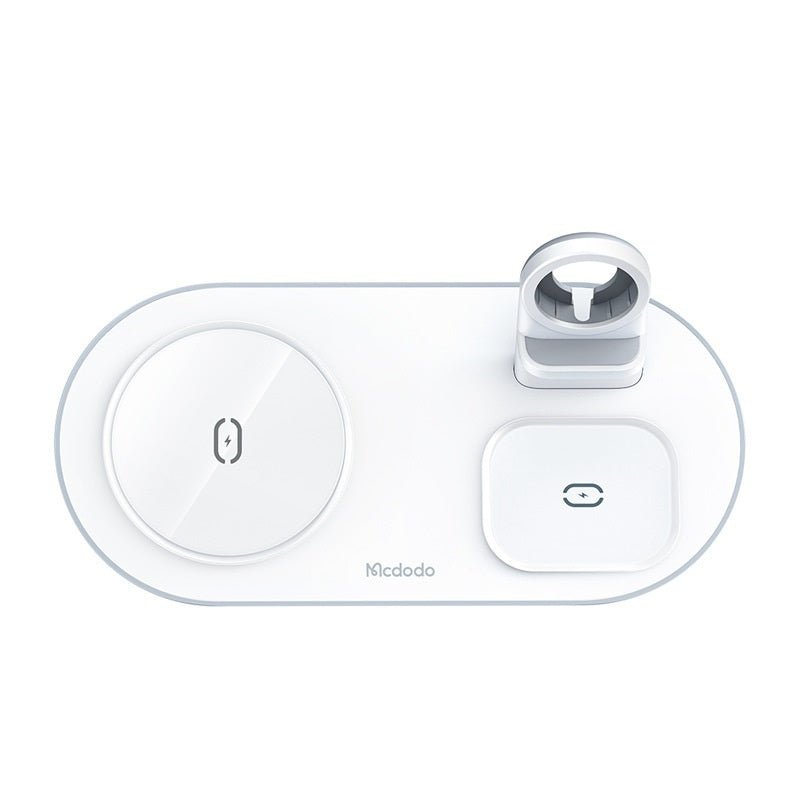 Spacecraft Series Desktop Magnetic Three-in-one Wireless Charger Vertical Charging Desktop Storage Bracket