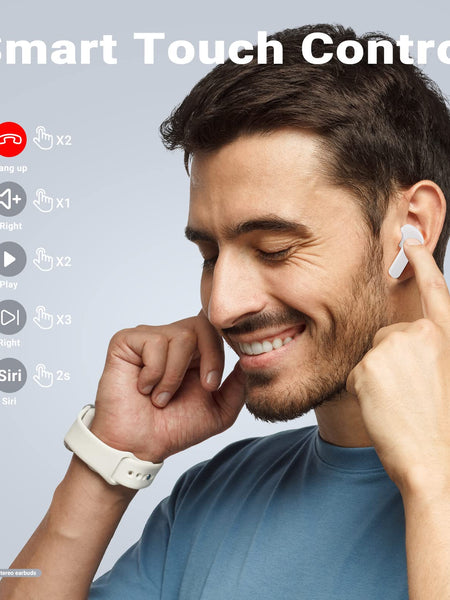 T6 Crystal Wireless Earphones