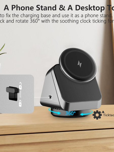 Three-in-one Magsafe Magnetic Wireless Charger Mobile Phone Watch Headset