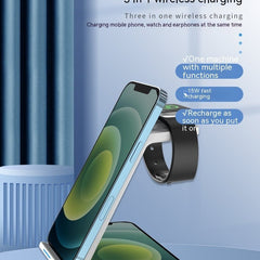 Three-in-one Wireless Charger Fast Charging Desktop Vertical