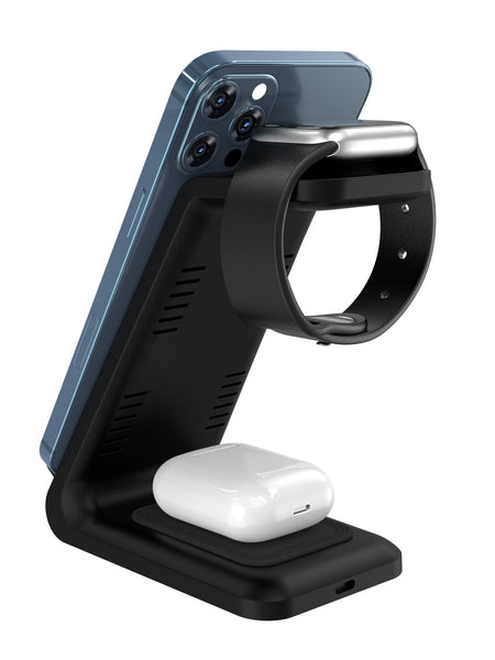 Three-in-one Wireless Charger Fast Charging Desktop Vertical