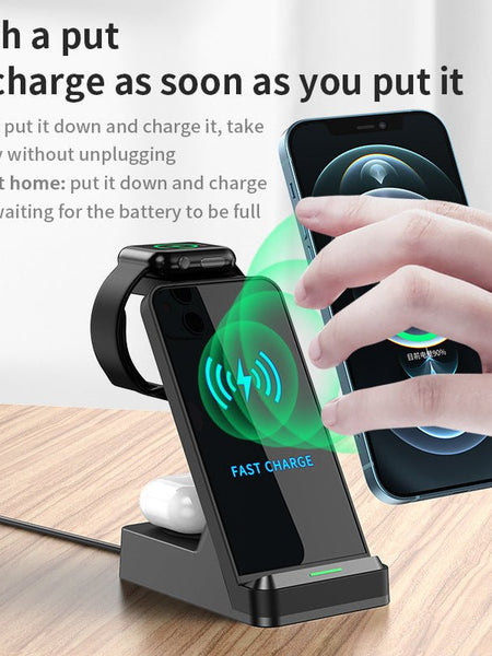 Three-in-one Wireless Charging H15 Charging