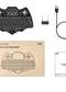 V18 Wireless Mini Flying Keyboard Mouse Remote Control