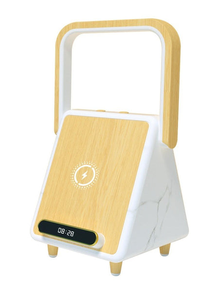 Wireless Charging Induction Bluetooth Speaker Small Night Lamp